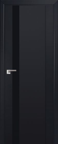 Profildoors Серия U модерн Черный бархат, черный лак 62U 