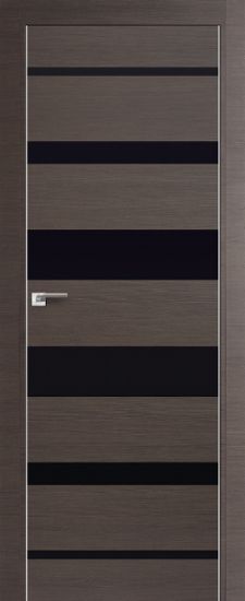 Profildoors Серия Z Грей Кроскут, Черный глянец 18Z 