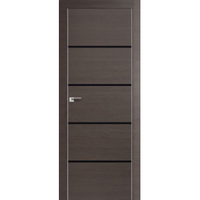 Profildoors Серия Z Грей Кроскут, Чёрный глянец 20Z 