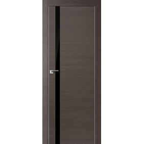 Profildoors Серия Z Грей Кроскут Черный Лак 6Z 