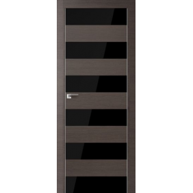 Profildoors Серия Z Грей Кроскут Черный лак 8Z 