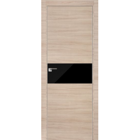 Profildoors Серия Z Капучино Кроскут Черный лак 4Z 