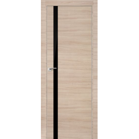 Profildoors Серия Z Капучино Кроскут Черный Лак 6Z 