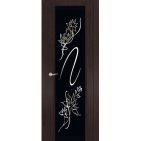 Юркас ПВХ Триплекс Модерн ДО черный шелк