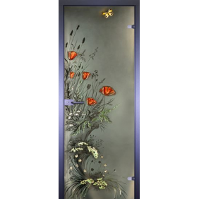 Art-Decor (Арт-Декор) Маки, стекло матовое