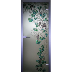 Дверь Art-Decor (Арт-Декор) Виноград 2, стекло матовое