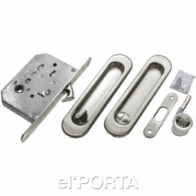 Комплект для раздвижных дверей MHS150 WC SC, цвет - мат.хром 