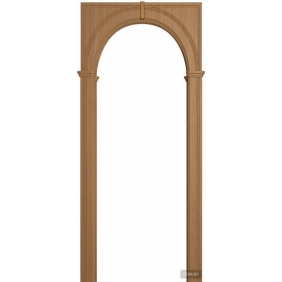 Лесма арки межкомнатные  Арка Палермо, Дуб светлый