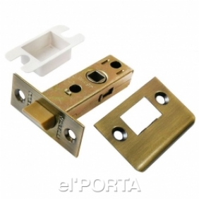 Защелка (механизм врезной)  L6-45 AB, цвет - античная бронза