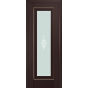 Двери Эмалированные Profildoors Серия U классика, модель 24U, кристалл матовое, золото