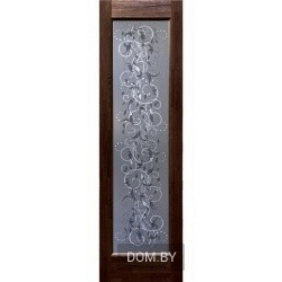 Ока Витраж ДО патина (темный орех)