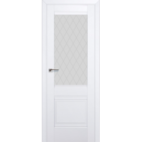 Двери черные Profildoors Серия U классика, модель 2U, ромб