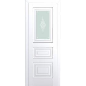 Двери в зал Profildoors Серия U классика, модель 26U, кристалл матовое 