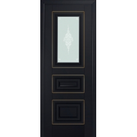 Profildoors Серия U классика, модель 26U, кристалл матовое, золото