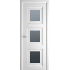 Двери в гостиную Profildoors Серия U классика, модель 97U, кристалл графит