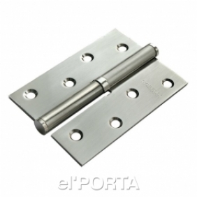 Петля MSD 100X70X2.5 SN R, цвет - бел.никель 