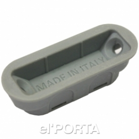 Зацеп (ответная планка) W7 магнитная под PC, цвет - серый 