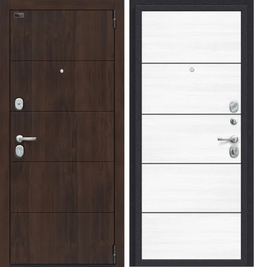 Дверь Эльпорта Porta S 4.П50 Almon 28/Snow Veralinga
