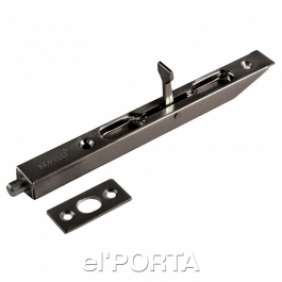 Ригель дверной потайной  L160 BN черный никель