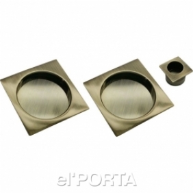 Ручка для раздвижных дверей MHS-2 AB, цвет - бронза 