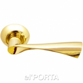 Ручка дверная MH-01 GP "Капелла", цвет золото