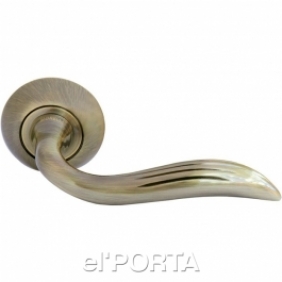 Ручка дверная MH-10 AB, "Trei", цвет - бронза