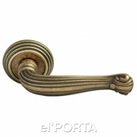 Ручка дверная RAP-CLASSIC 4 OMB, цвет - старая матовая бронза