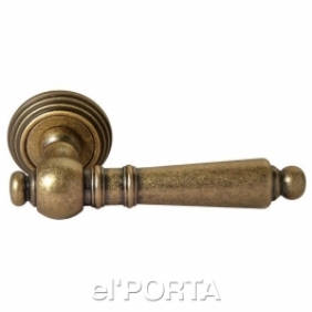  Ручка дверная RAP-CLASSIC 8 OMB, цвет - старая матовая бронза