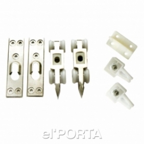 Система крепления (ролики) для раздвижных дверей R-SET 4