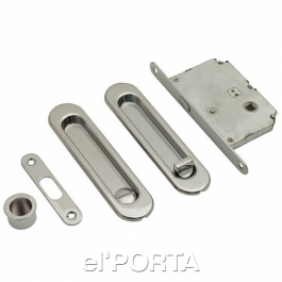 Замок Купе Bravo SL-2 C Хром (фикс., с ручкой)