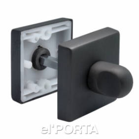 Фиксатор (завёртка)  LUX-WC-Q BLACK, цвет - мат.черная бронза