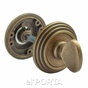 Фиксатор (завёртка) RAP-CLASSIC-L WC OMB, цвет - старая матовая бронза (1)