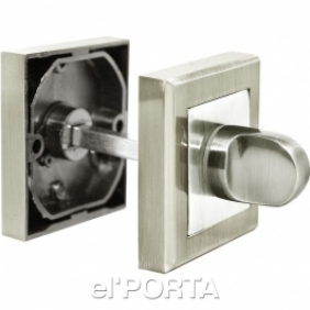 Фиксатор (завёртка) RAP WC-S SN/CP, цвет - бел. никель/хром