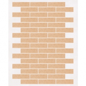 Фасадная панель АМК Кирпич однотонный 103