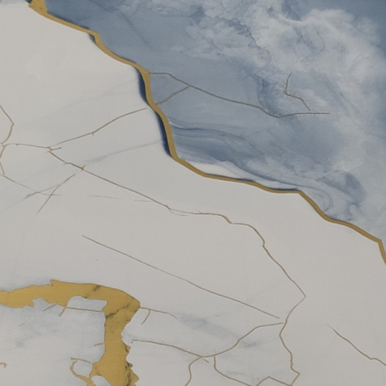 Стеновая панель мрамор гибкий Safa глянцевый DY2446 (2800*1220*2,5 мм)