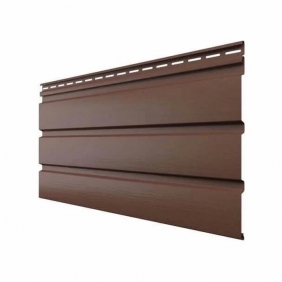Софит виниловый Технониколь Оптима Каштан без перфорации