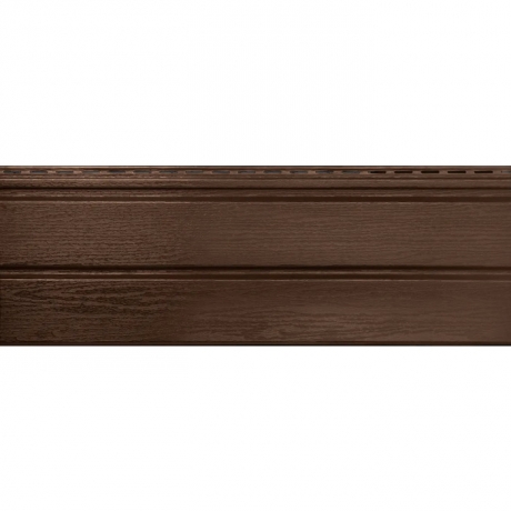 Сайдинг Брус Альта-Профиль Премиум Орех темный