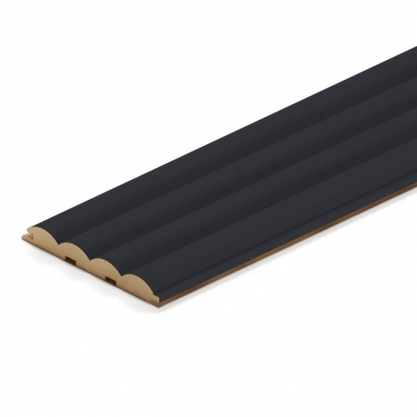 Реечная панель Stella Wave De Luxe Black lead