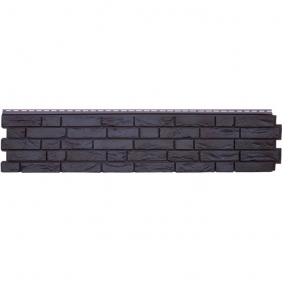 цокольный Я-фасад Демидовский кирпич Уголь