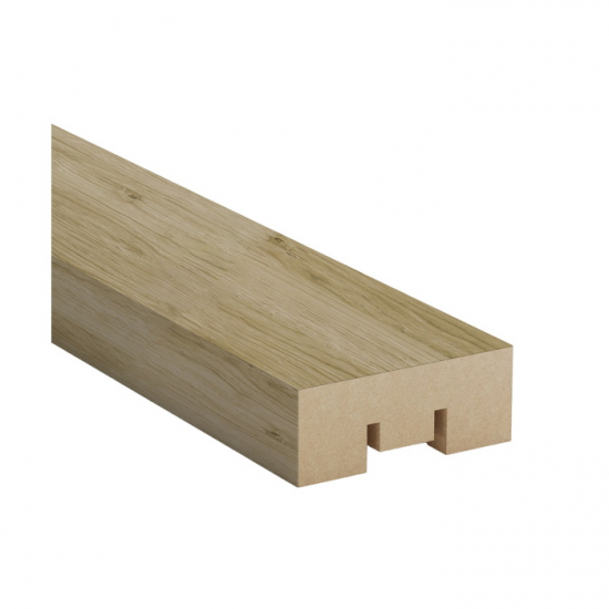 Интерьерная рейка МДФ Stella Light Дуб Катания