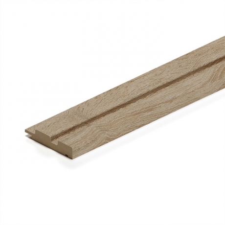 Профиль Финиш Stella МДФ Beats Standart Дуб Сонома 2700x77x16 мм