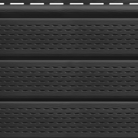 Софит Fineber Графит с полной перфорацией