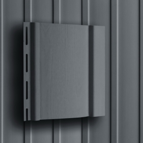Сайдинг вертикальный Grand Line S6,3 Графит