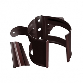 Grand Line Standart Хомут трубы металл на кирпич бордо