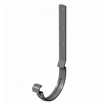 Docke Premium Stal Карнизный крюк желоба длинный графит