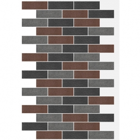 Фасадная панель АМК Кирпич микс 322