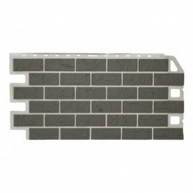 Цокольный Альфа Профиль Кирпич рустикальный 04