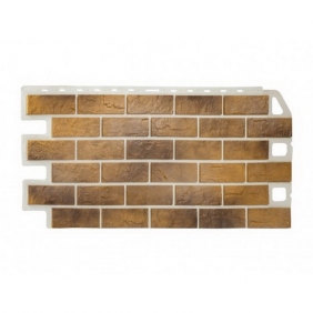 Цокольный Альфа Профиль Кирпич рустикальный 05