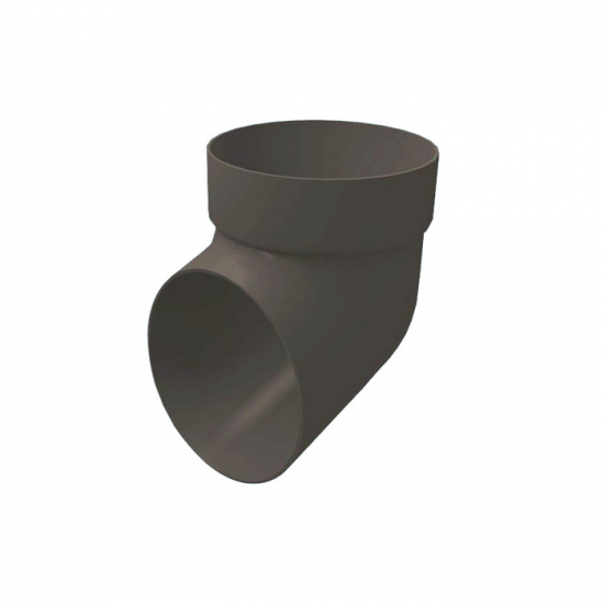 Водосточная система Grand Line Standart Колено сливное графит