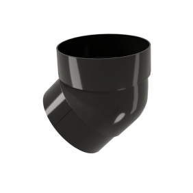 Grand Line Standart Колено трубы 45* черный